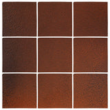  Rustic Terracotta 4"x4" Leather