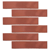 Unglazed Mission Red 2"x8" Rustic Terracotta