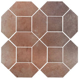 Arabesque 4" x 8" Picket Set Cement Tile - Avente Tile