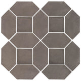 Arabesque 4" x 8" Picket Set Cement Tile - Avente Tile