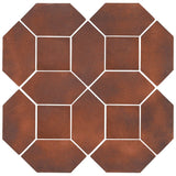 Arabesque 4" x 8" Picket Set Cement Tile - Avente Tile