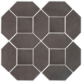 Arabesque 4" x 8" Picket Set Cement Tile - Avente Tile