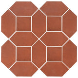 Arabesque 4" x 8" Picket Set Cement Tile - Avente Tile