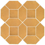 Arabesque 4" x 8" Picket Set Cement Tile - Avente Tile