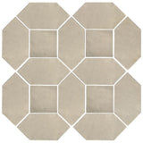 Arabesque 4" x 8" Picket Set Cement Tile - Avente Tile