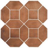 Arabesque 4" x 8" Picket Set Cement Tile - Avente Tile