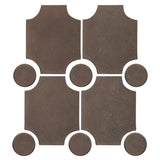 Arabesque Alcazaba Cement Tile - Avente Tile