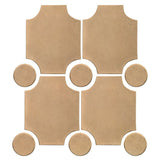 Arabesque Alcazaba Cement Tile - Avente Tile