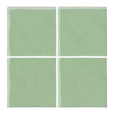Peppermint Malibu Field Glazed Ceramic Tile 5"x5"