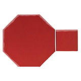 Rustic Terracotta Apple Valley Red 10" Octagon and Dot