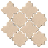 Clay Arabesque Cordova Tile - Almond #7506c