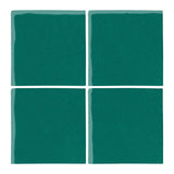 Malibu Field 5" x 5" Mallard Green #7721C Ceramic Tile