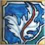 Braganza Hand Painted Ceramic Tile - Avente Tile