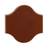Clay Arabesque 11"x11" Pata Grande Tile - Avente Tile