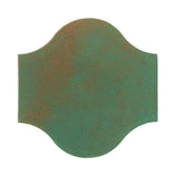 Clay Arabesque 11"x11" Pata Grande Tile - Avente Tile
