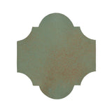 Clay Arabesque 12"x13" San Felipe Tile - Avente Tile