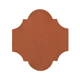 Clay Arabesque 12"x13" San Felipe Tile - Avente Tile