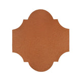Clay Arabesque 12"x13" San Felipe Tile - Avente Tile
