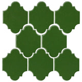 Clay Arabesque 3"x4" Mini San Felipe Tile - Avente Tile