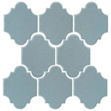 Clay Arabesque 3"x4" Mini San Felipe Tile - Avente Tile