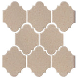 Clay Arabesque 3"x4" Mini San Felipe Tile - Avente Tile