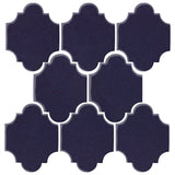 Clay Arabesque 3"x4" Mini San Felipe Tile - Avente Tile