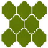 Clay Arabesque 3"x4" Mini San Felipe Tile - Avente Tile