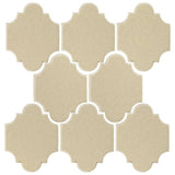 Clay Arabesque 3"x4" Mini San Felipe Tile - Avente Tile