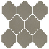 Clay Arabesque 3"x4" Mini San Felipe Tile - Avente Tile