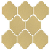 Clay Arabesque 3"x4" Mini San Felipe Tile - Avente Tile