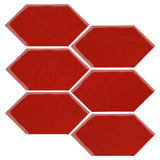 Clay Arabesque 4" x 8" Picket Only - Avente Tile