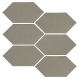 Clay Arabesque 4" x 8" Picket Only - Avente Tile