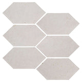 Clay Arabesque 4" x 8" Picket Only - Avente Tile