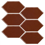 Clay Arabesque 4" x 8" Picket Only - Avente Tile