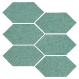 Clay Arabesque 4" x 8" Picket Only - Avente Tile
