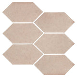 Clay Arabesque 4" x 8" Picket Only - Avente Tile