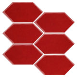 Clay Arabesque 4" x 8" Picket Only - Avente Tile