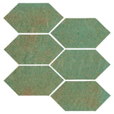 Clay Arabesque 4" x 8" Picket Only - Avente Tile