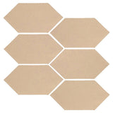 Clay Arabesque 4" x 8" Picket Only - Avente Tile