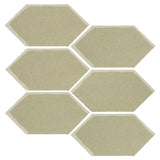 Clay Arabesque 4" x 8" Picket Only - Avente Tile