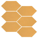 Clay Arabesque 4" x 8" Picket Only - Avente Tile