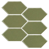 Clay Arabesque 4" x 8" Picket Only - Avente Tile