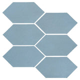 Clay Arabesque 4" x 8" Picket Only - Avente Tile