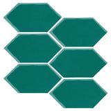 Clay Arabesque 4" x 8" Picket Only - Avente Tile