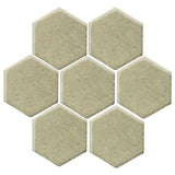 Clay Arabesque 6" Hexagon - Avente Tile