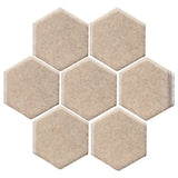 Clay Arabesque 6" Hexagon - Avente Tile