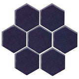 Clay Arabesque 6" Hexagon - Avente Tile