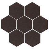 Clay Arabesque 6" Hexagon - Avente Tile