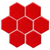Clay Arabesque 6" Hexagon - Avente Tile