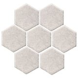 Clay Arabesque 6" Hexagon - Avente Tile